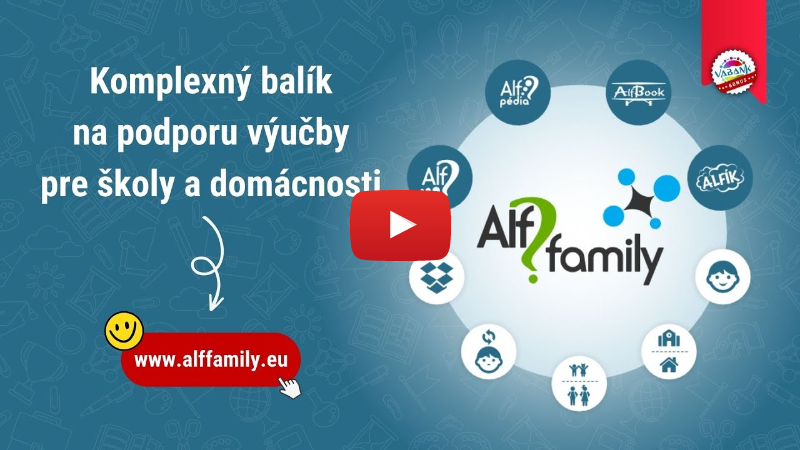 Alf Family - vzdelávanie pre školy a domácnosti